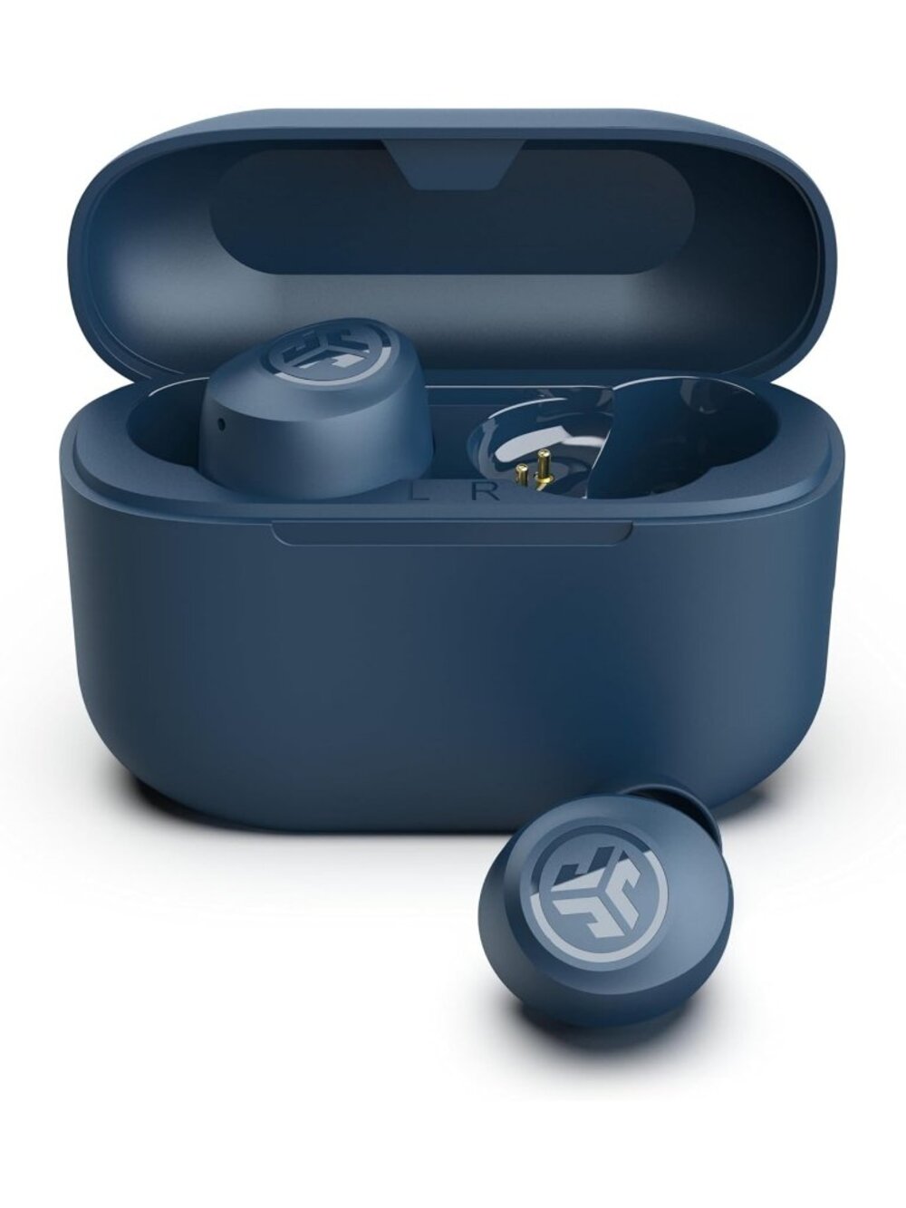 Wireless Navy Blue Air Pop+ Microphone Dual Connect EQ3 Sound Bluetooth Earbuds
